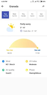 Weather android App screenshot 6